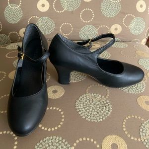 Capezio Black Character Shoes